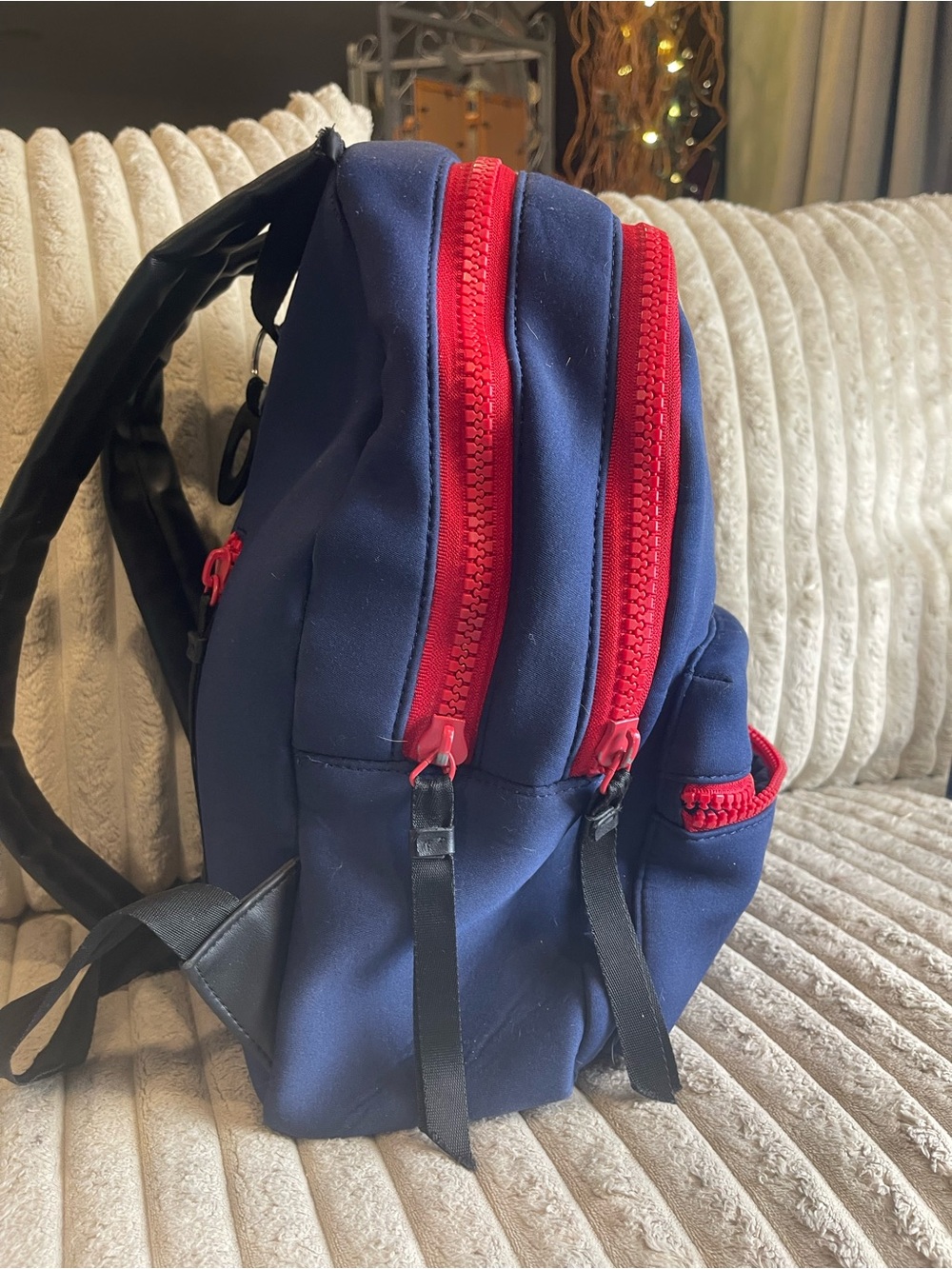 Disney Navy Blue and Red Lion King Simba Backpack - Picture 4 of 8